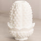 Vintage Fenton White Milk Glass Hobnail Fairy Lamp