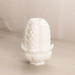 Vintage Fenton White Milk Glass Hobnail Fairy Lamp