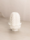Vintage Fenton White Milk Glass Hobnail Fairy Lamp