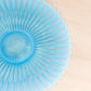 Vintage Fostoria Circular Blue Opalescent Glass Heirloom Plate