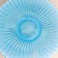 Vintage Fostoria Circular Blue Opalescent Glass Heirloom Plate