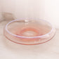 Vintage Fostoria Large Shallow Seascape Pink Opalescent Glass Bowl