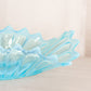 Vintage Fostoria Long Oval Blue Opalescent Glass Heirloom Bowl