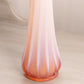 Vintage Fostoria Pink Opalescent Glass Heirloom Swung Vase