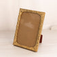 Vintage Gold Tone Metal 5x7 Ornate Picture Frame