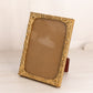 Vintage Gold Tone Metal 5x7 Ornate Picture Frame