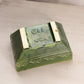 Vintage Green Rectangular Green Planter