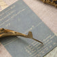 Vintage Hampton Brass Medium Shark Figurine