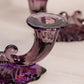 VIntage Heisey by Imperial Purple Amethyst Warwick 2-Light Candlestick