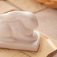 Vintage Heisey by Imperial White Milk Glass Bunny Rabbit Figurine