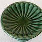 Vintage Hull Pottery F6 Imperial Dark Green Pedestal Dish