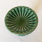 Vintage Hull Pottery F6 Imperial Dark Green Pedestal Dish