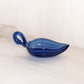 Vintage Imperial Collector's Guild Medium Cobalt Blue Glass Swan Dish