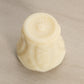 Vintage Imperial Cream Matte Glass Toothpick Holder
