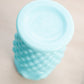 Vintage Imperial Glass Light Blue Milk Glass Hobnail Perfume Bottle
