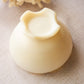 Vintage Imperial Glass Medium Satin Cream Glass Bowl