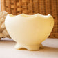 Vintage Imperial Glass Medium Satin Cream Glass Bowl