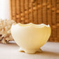 Vintage Imperial Glass Medium Satin Cream Glass Bowl