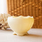 Vintage Imperial Glass Medium Satin Cream Glass Bowl