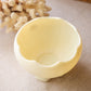 Vintage Imperial Glass Medium Satin Cream Glass Bowl
