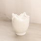 Vintage Imperial Glass Medium Matte White Milk Glass Artichoke Vase
