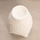 Vintage Imperial Glass Medium Matte White Milk Glass Artichoke Vase