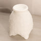 Vintage Imperial Glass Medium Matte White Milk Glass Artichoke Vase