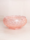 Vintage Imperial Glass Medium Pink Iridescent Glass Bowl