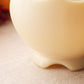 Vintage Imperial Glass Medium Satin Cream Glass Bowl