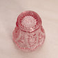 Vintage Imperial Glass Pink Glass Toothpick Holder with Sawtooth Edge