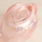 Vintage Imperial Glass Pink Iridescent Glass Swan Dish
