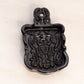 Vintage Imperial Glass Small Black Glass Handled Dish