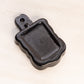 Vintage Imperial Glass Small Black Glass Handled Dish
