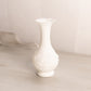 Vintage Imperial Glass Small Matte White Floral Bud Vase