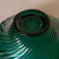 Vintage Imperial Glass Stiegel Green Newbound Bowl