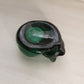 Vintage Indiana Glass Dark Green Glass Kitty Cat Votive Candleholder