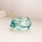 Vintage Indiana Glass Light Teal Glass Kitty Cat Votive Candleholder
