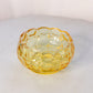 Vintage Indiana Glass Yellow Gold Glass Constellation Bowl
