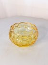 Vintage Indiana Glass Yellow Gold Glass Constellation Bowl