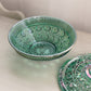 Vintage Iridescent Green Windsor Lidded Dish