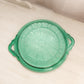 Vintage Jeannette Glass Doric and Pansy Tray
