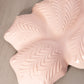 Vintage Jeannette Glass Large Shell Pink Milk Glass Divided Tray