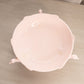 Vintage Jeannette Glass Light Pink Milk Glass Pheasant Bird Bowl