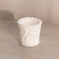 Vintage Kemple Small White Milk Glass Yutec Toothpick Holder