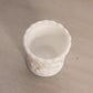 Vintage Kemple Small White Milk Glass Yutec Toothpick Holder