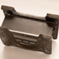Vintage Kronheimer Oldenbusch Dark Brass Letter Holder with Floral Designs