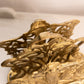Vintage Large Brass Letter Holder with Lady Design