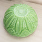 Vintage Large LE Smith Quintec Jadeite Green Milk Glass Bowl