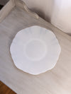 Vintage Large MacBeth Evans American Sweetheart White Opalescent Plate