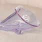 Vintage Large Neodymium Glass Purple Cornucopia